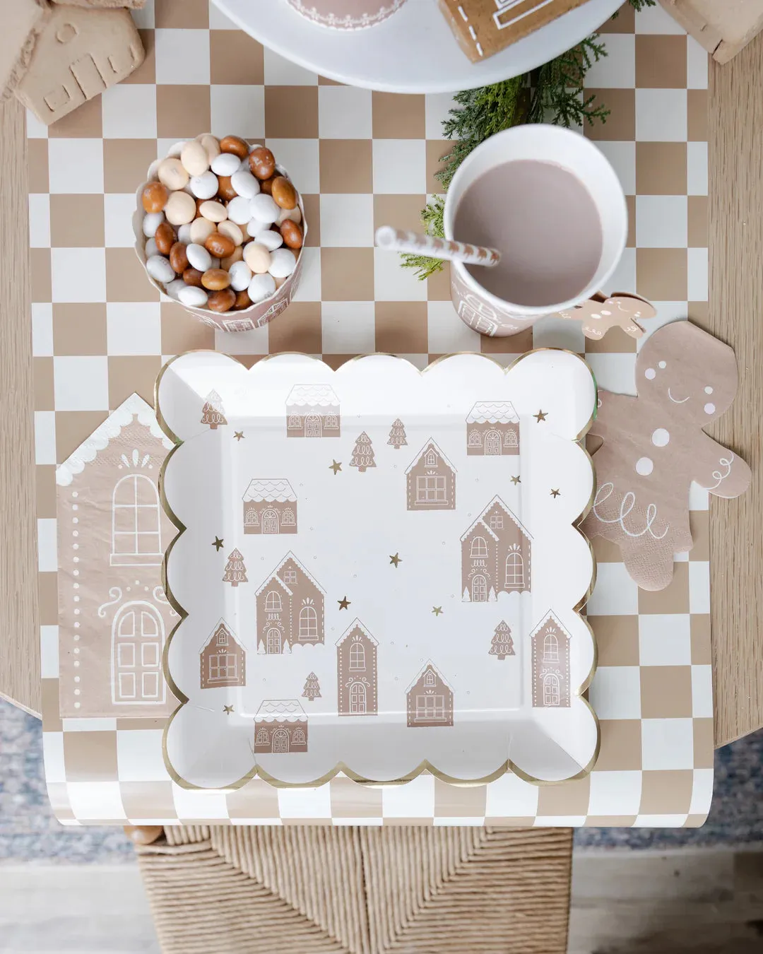 Checked Table Runner
