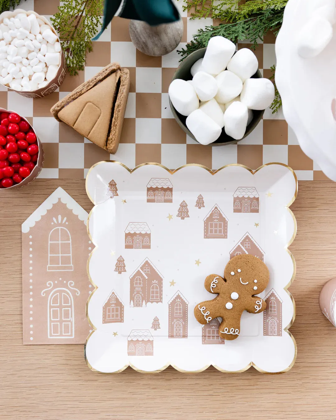Checked Table Runner
