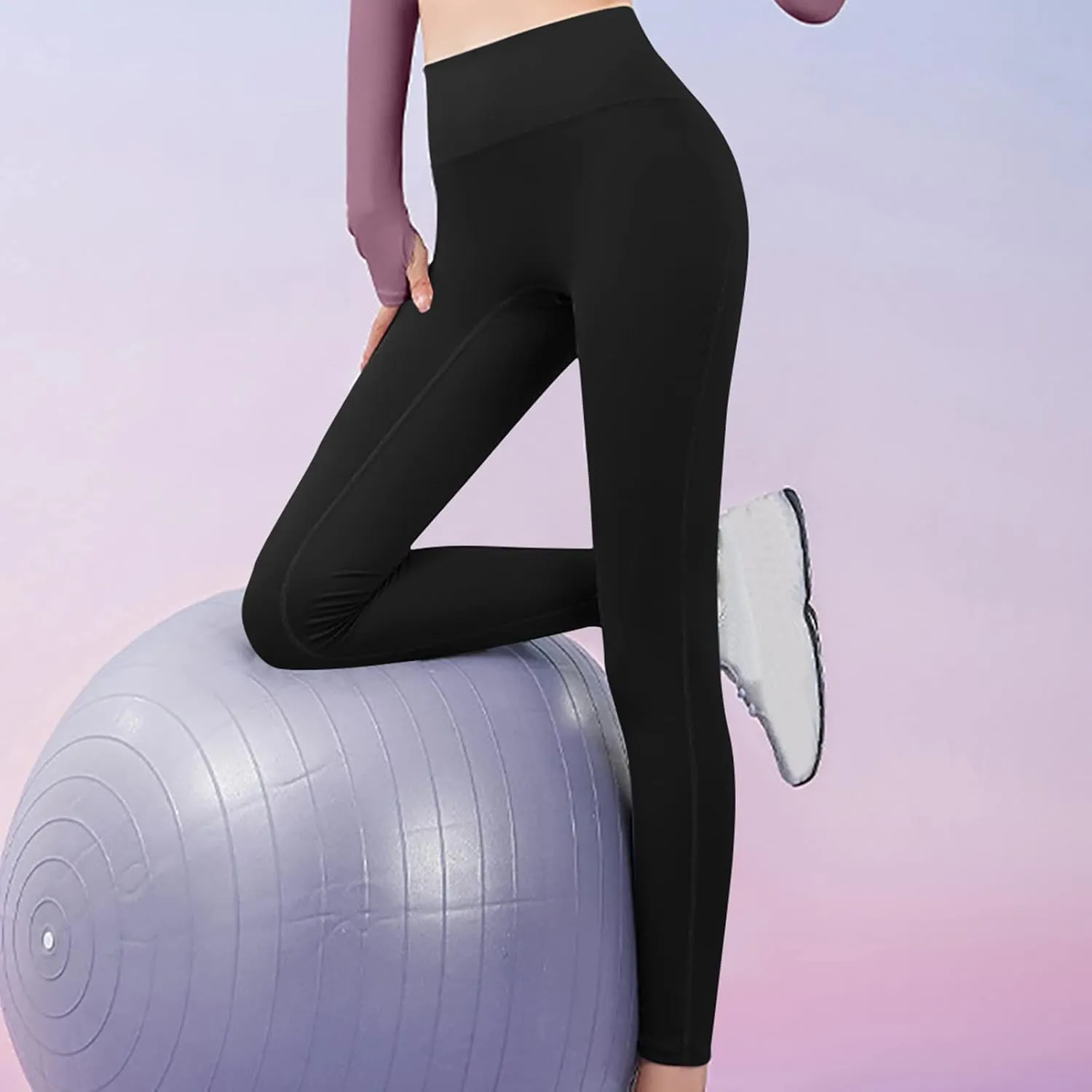 Dademeo Print Leggings Stretch Leggings for Women Athletic Leggings High Waist Soft Comfy Training Gym Running Fitness Pants