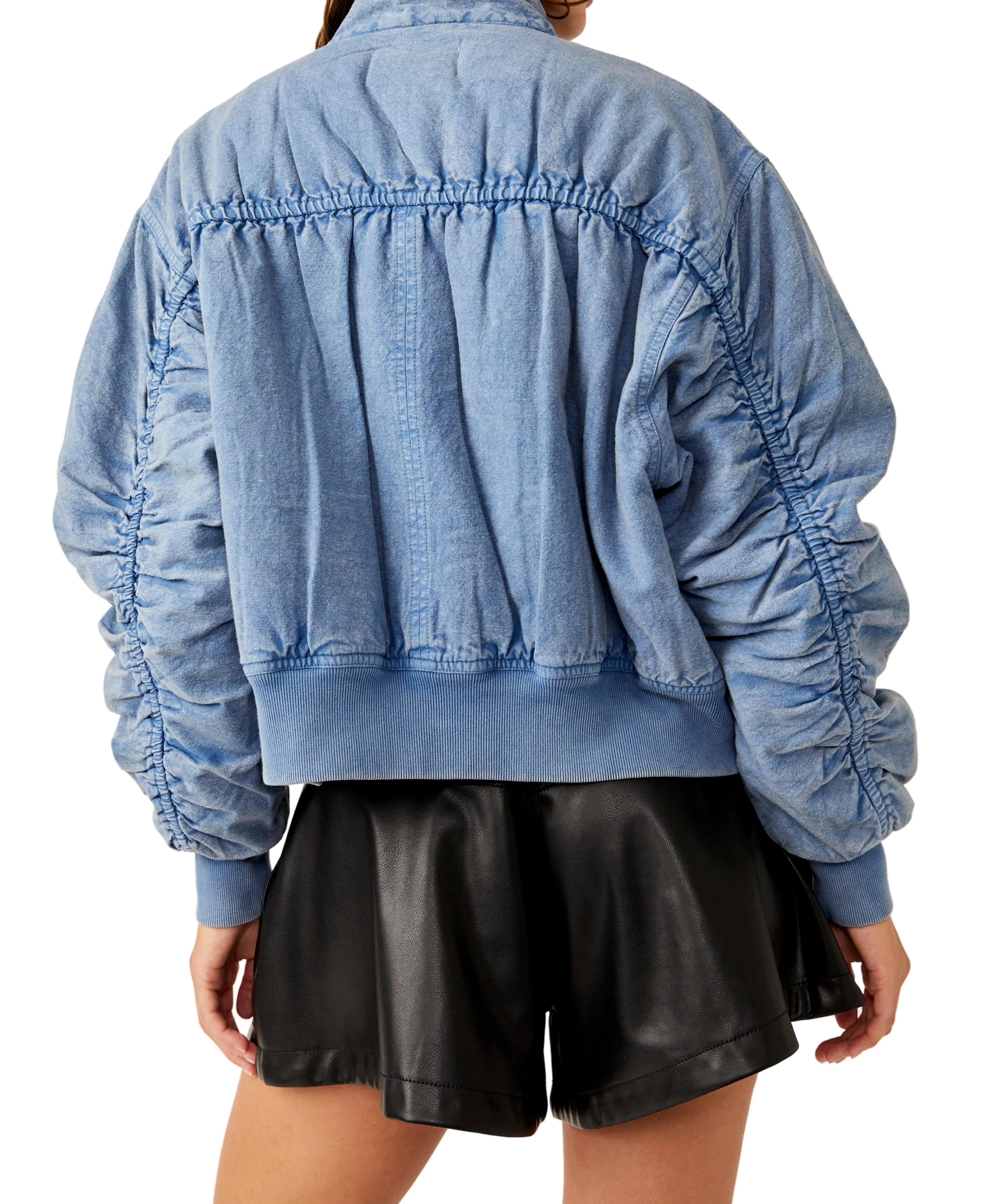 Free People We The Free Flying High Bomber Jacket