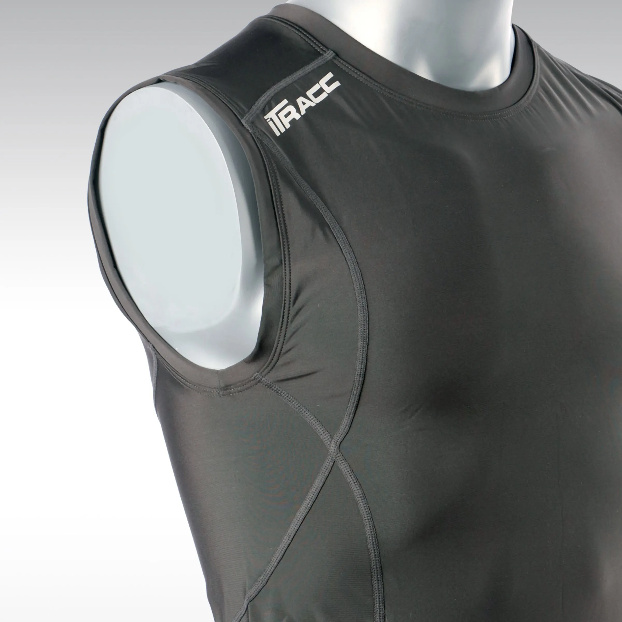 ITRACC | SLEEVELESS COMPRESSION SHIRT FOR MEN | CSL-WR019